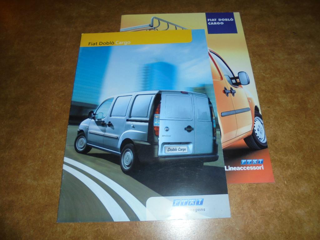 brochure Fiat Doblo Cargo modellen 2004, Ophalen of Verzenden, Zo goed als nieuw, Overige merken