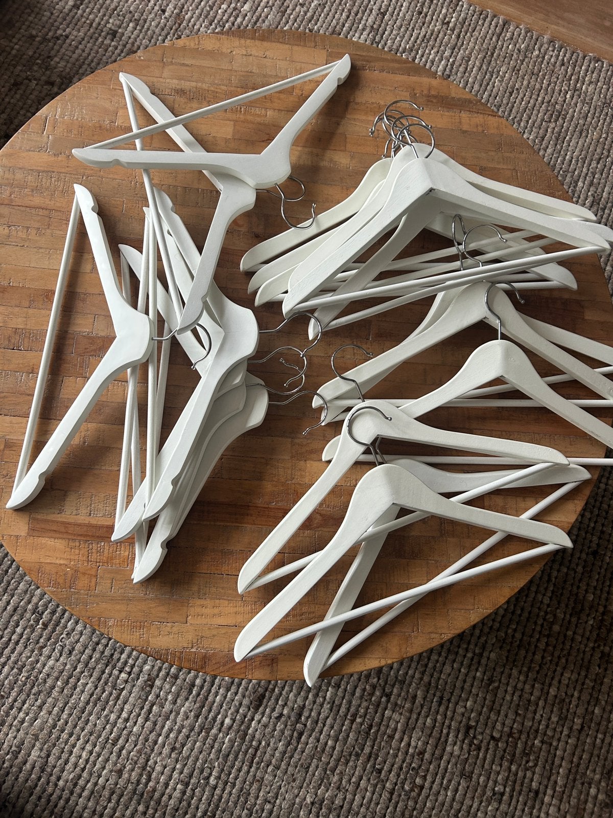 IKEA kledinghangers hout, Ophalen, Zo goed als nieuw, Hout