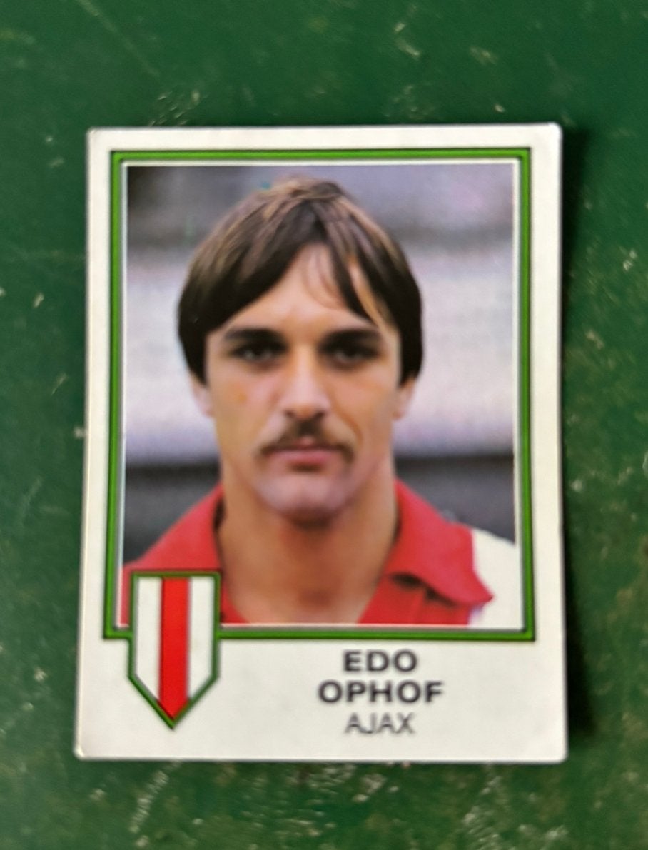 Panini plaatje Edo Ophof Ajax, Ophalen of Verzenden, Ajax
