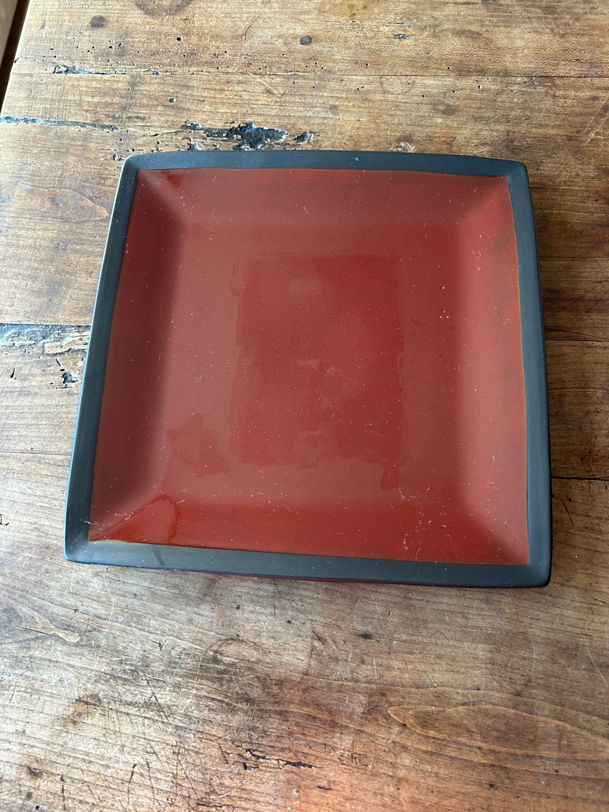 Mooie stevige serveerschaal, Ophalen of Verzenden, Overige stijlen, Glas, Schaal of Schalen