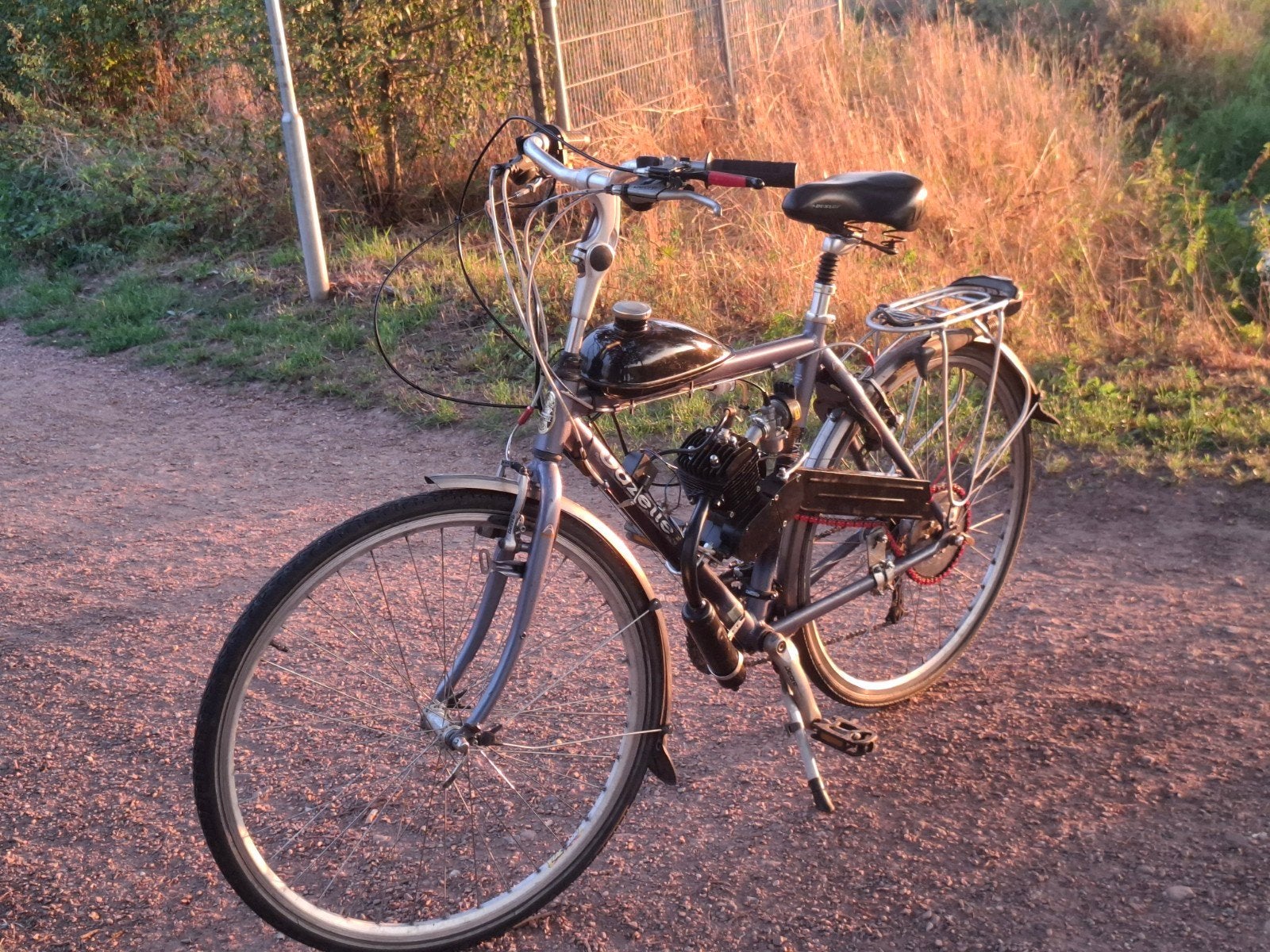 fiest met 80cc motorblok, 53 tot 57 cm, Ophalen of Verzenden, Gebruikt, Overige merken