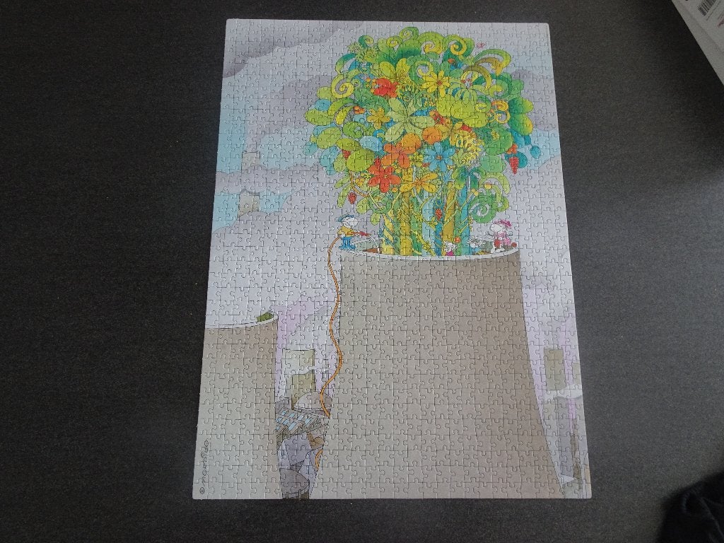 Leuke puzzel (1000 stukjes), Ophalen of Verzenden, 500 t/m 1500 stukjes, Zo goed als nieuw, Legpuzzel