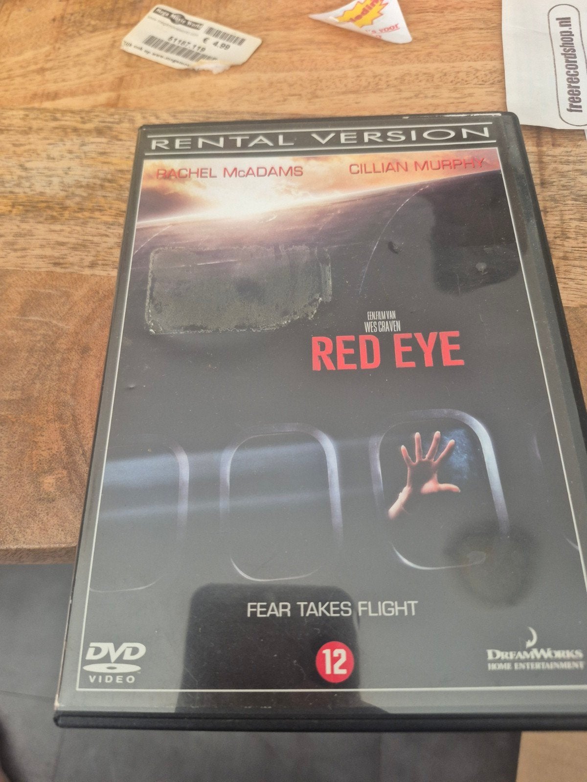 Red Eye DVD - Spannende Actiethriller van Wes Craven, Nederlands, Actiethriller, Ophalen of Verzenden, Vanaf 12 jaar