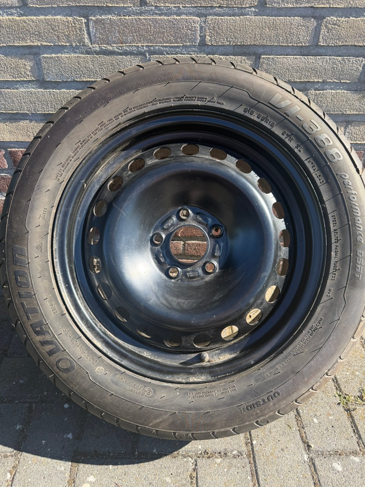 Reserve band met velg, Auto diversen, Ophalen, Nieuw