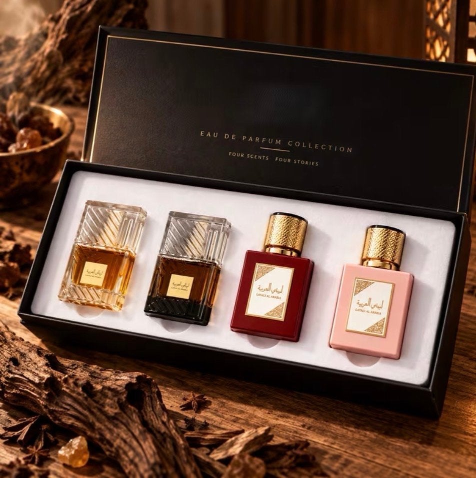 Arabische Parfumset 4x30ml - Eau de Parfum Collectie, Ophalen of Verzenden, Nieuw