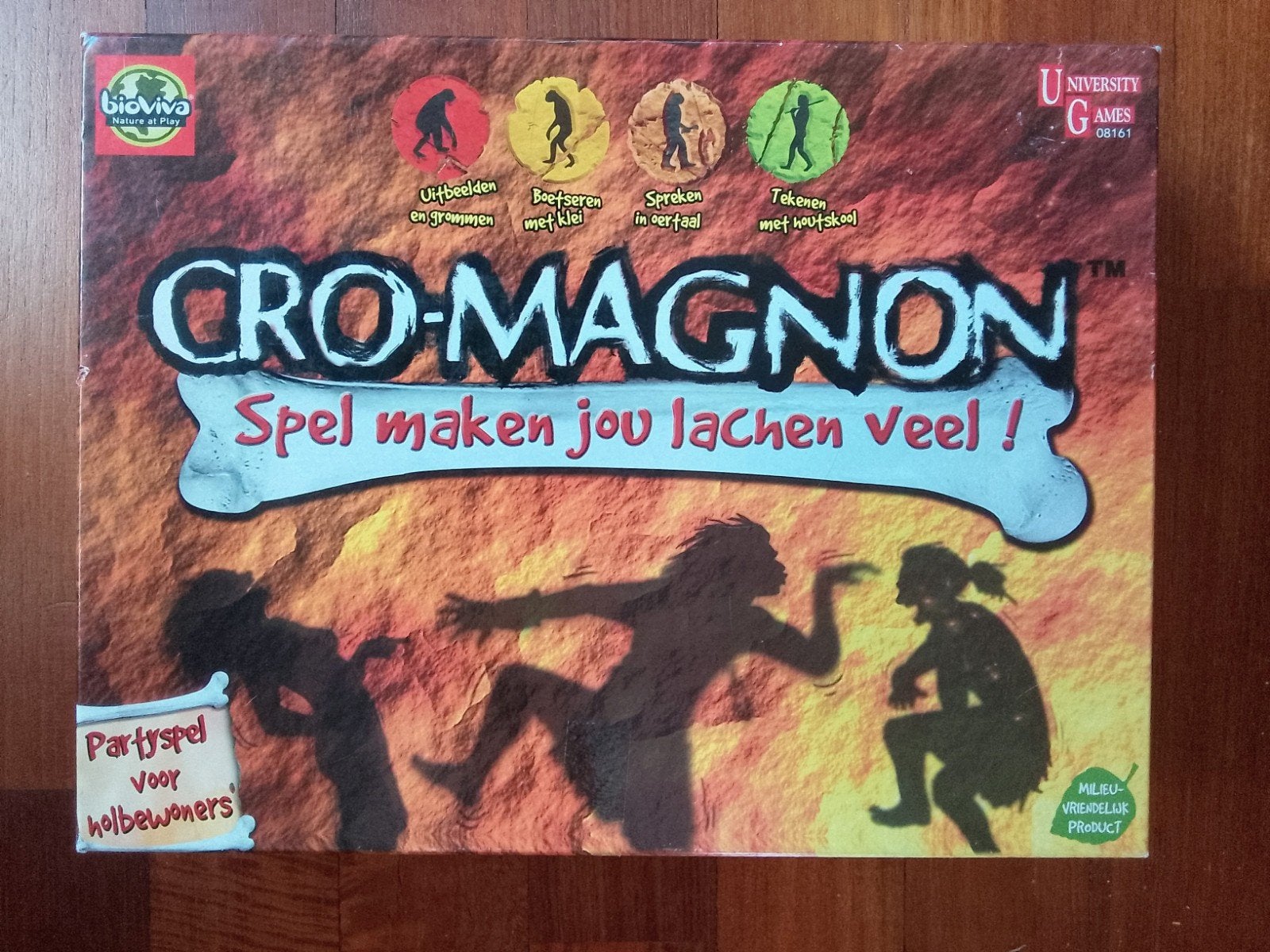Cro-Magnon: Partyspel voor holbewoners (Bioviva), Drie of vier spelers, Ophalen of Verzenden, Zo goed als nieuw, Bioviva