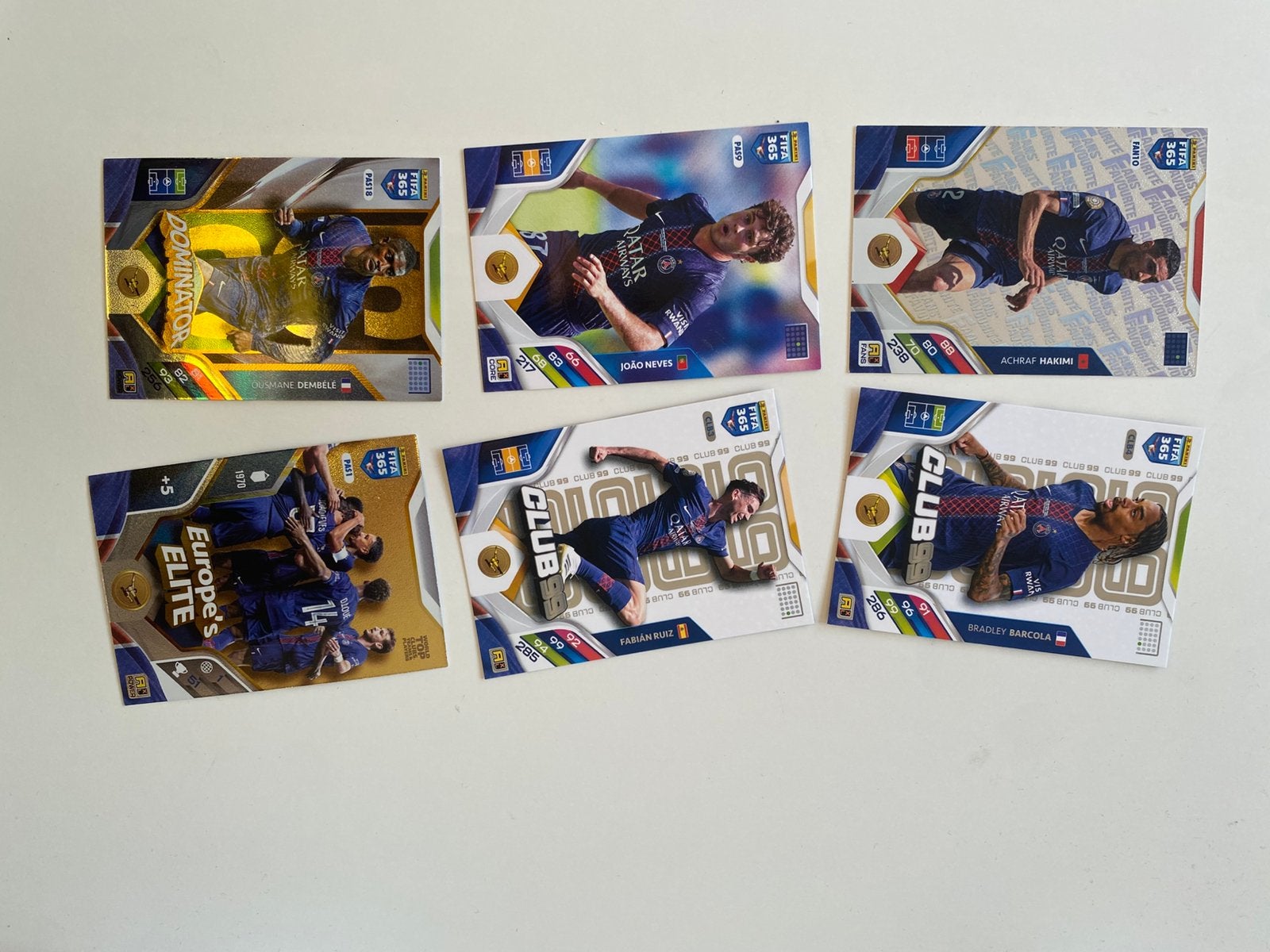 Psg voetbalkaarten, Hobby en Vrije tijd, Stickers en Plaatjes, Ophalen of Verzenden, Zo goed als nieuw, Plaatje