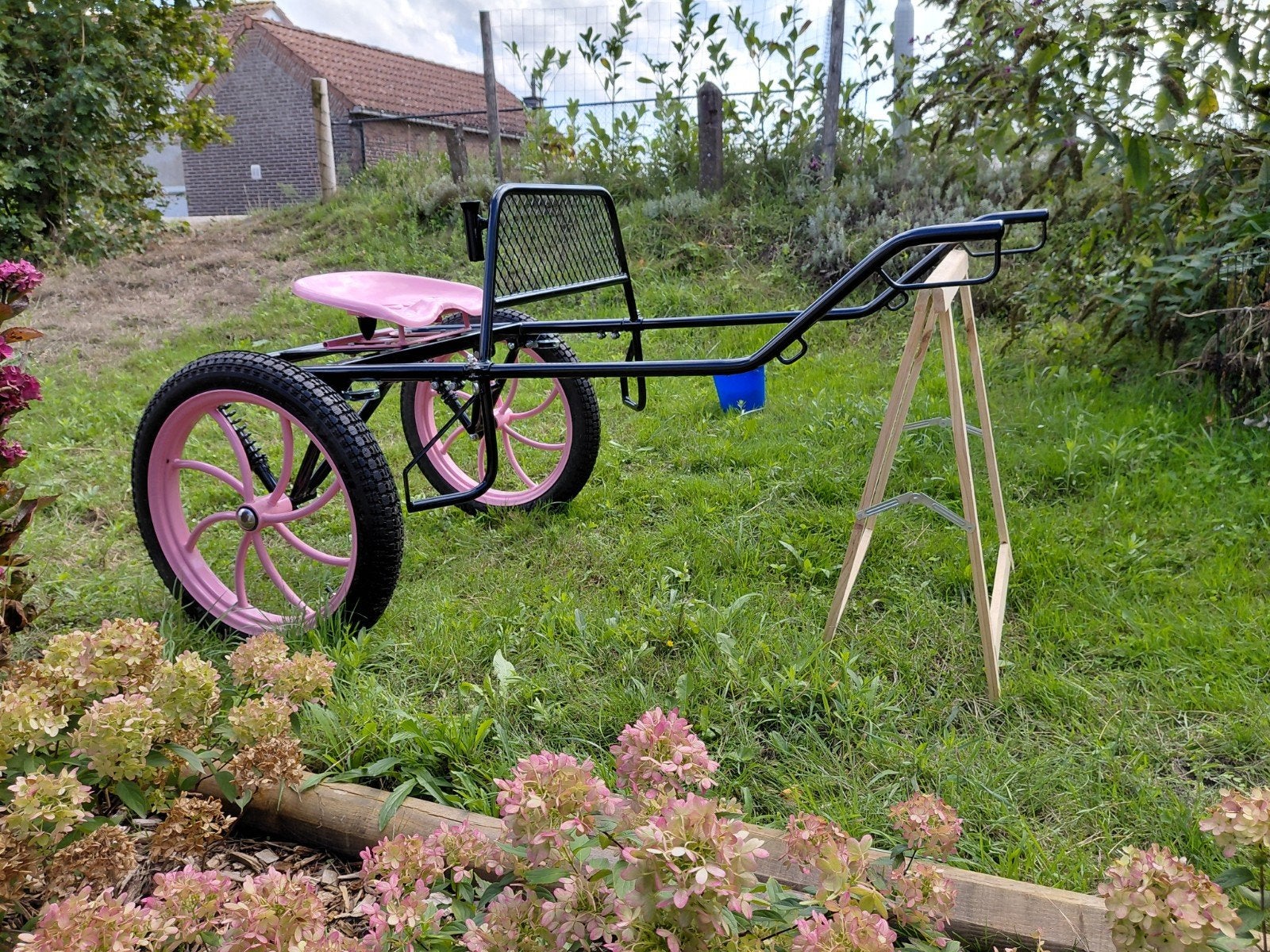 HCA sulky nieuw 19 inch, Dieren en Toebehoren, Nieuw, Sulky, Pony, Gesloten