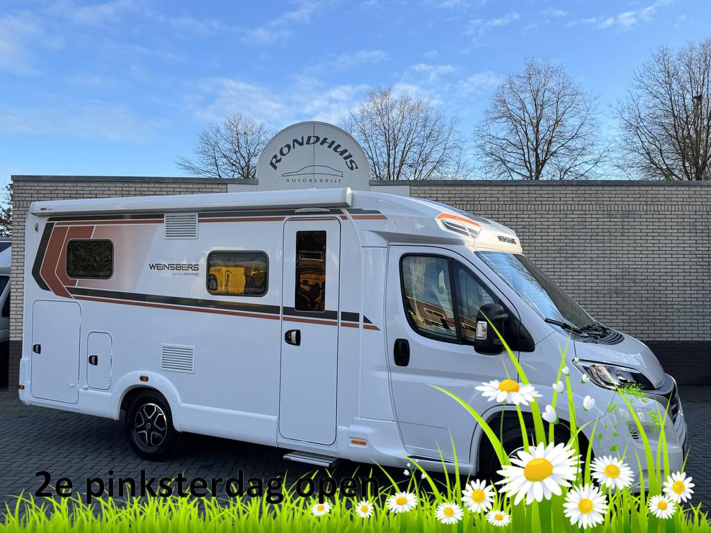 Weinsberg CaraCompact Pepper Edition 600 MEG 140 pk Automaat, Automaat, Weinsberg, Ringverwarming, Tot en met 2