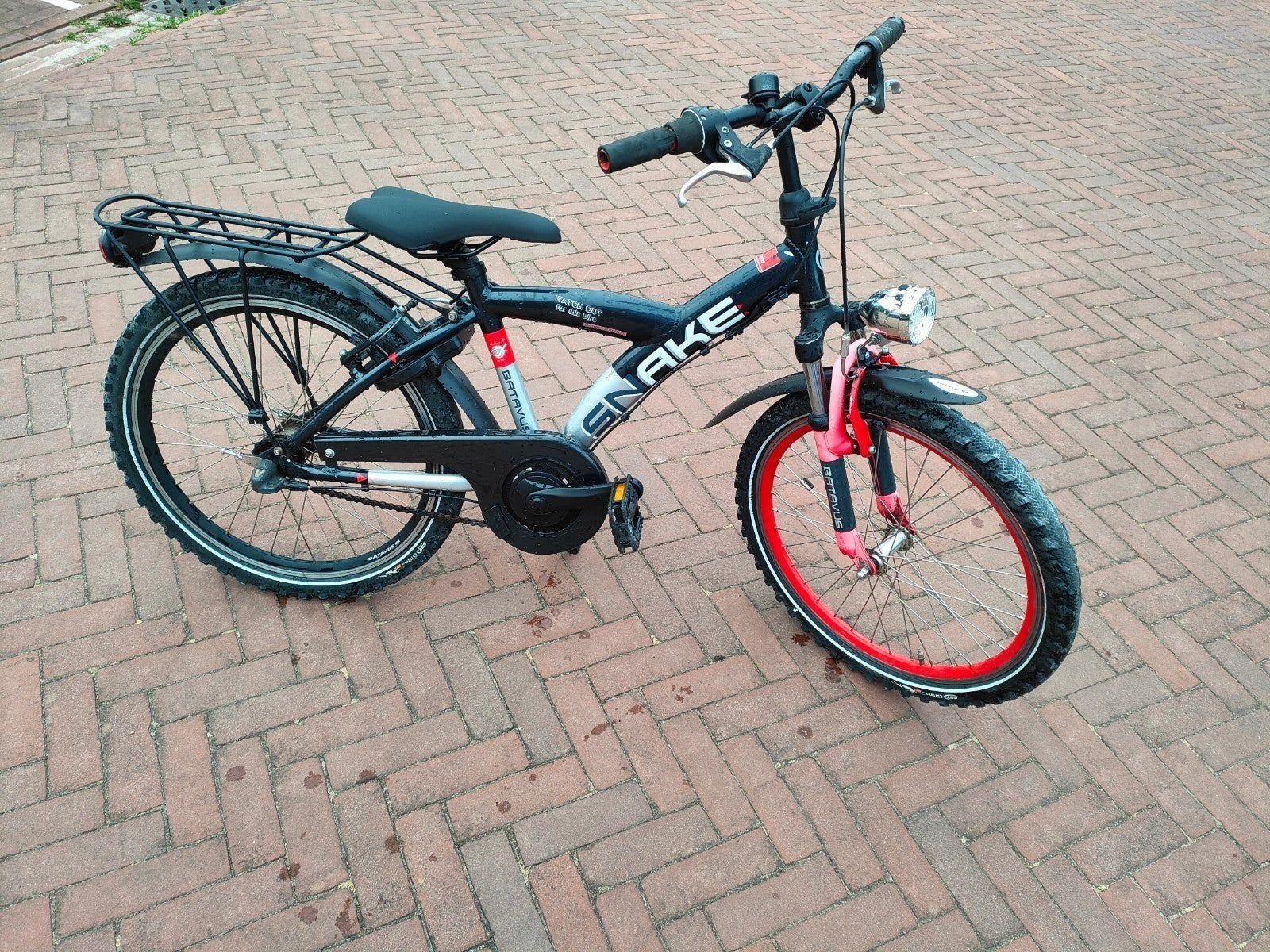 Batavus snake fiets 22 inch met 3 versnelling, Fietsen en Brommers, Ophalen, Terugtraprem, 22 inch, Versnellingen