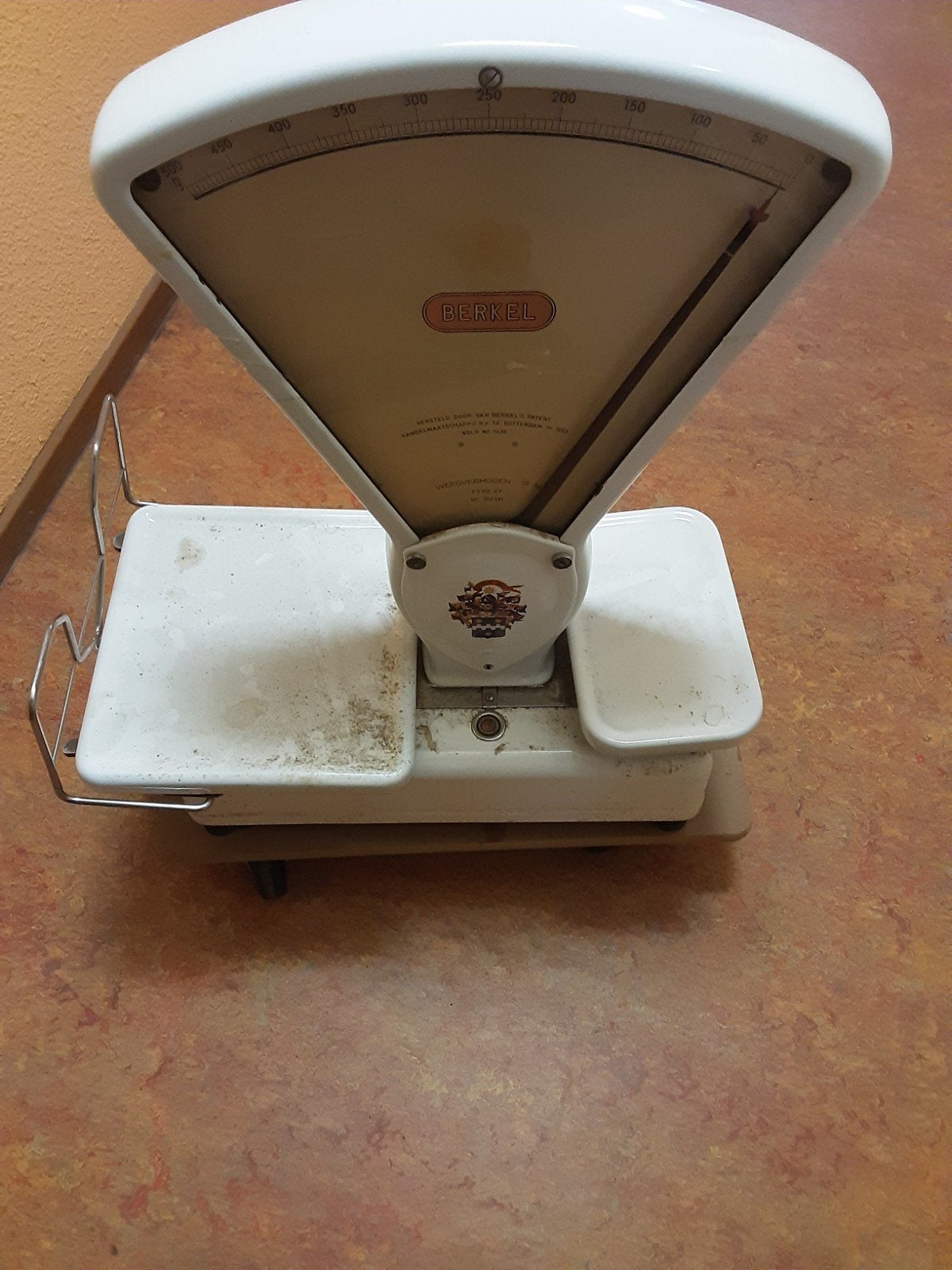 Vintage berkel weegschaal, Witgoed en Apparatuur, Weegschalen, Ophalen, 500 gram of grover, Minder dan 10 kg
