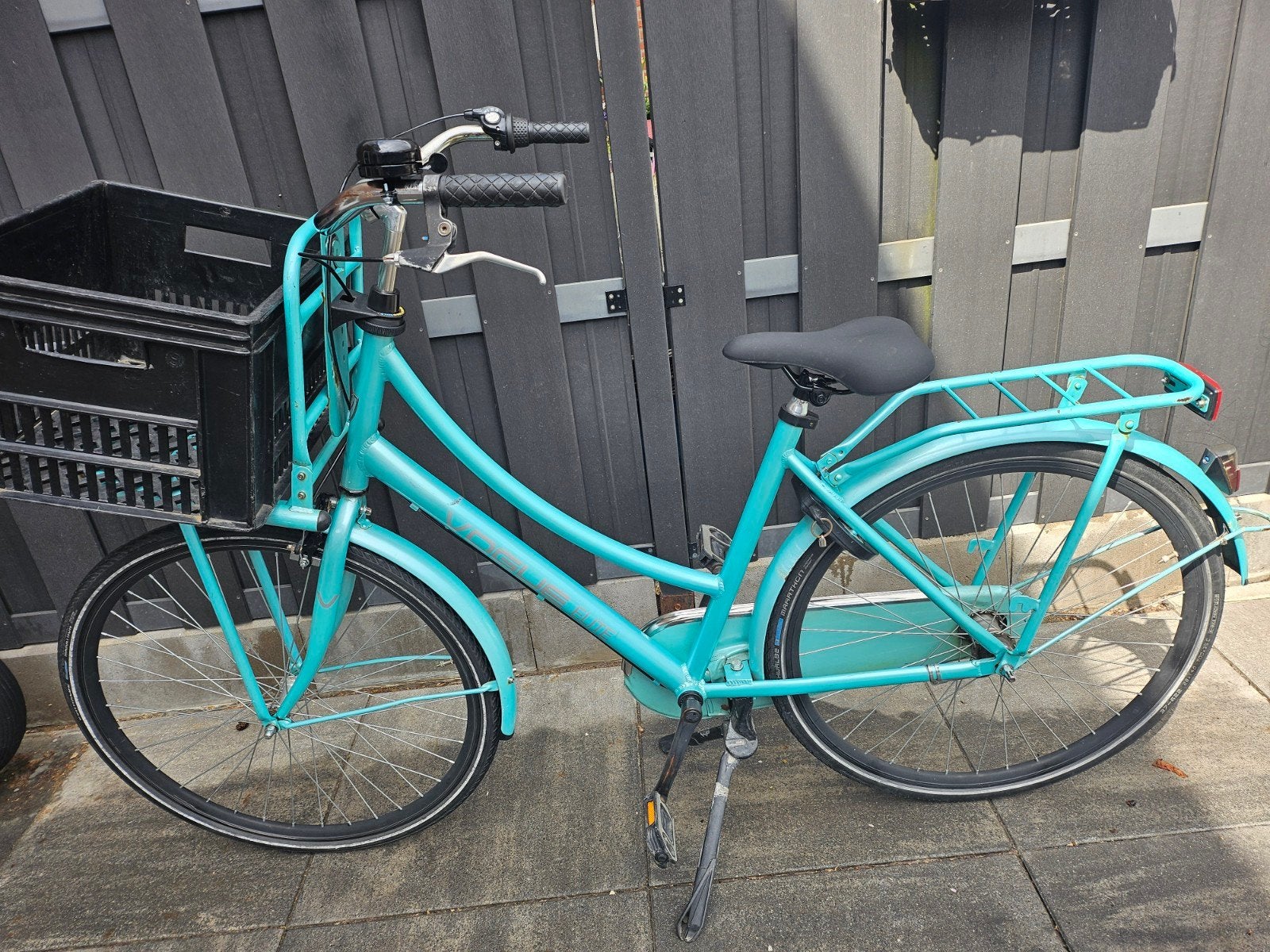dames fiets 28 inch, 53 tot 56 cm, Ophalen of Verzenden, Zo goed als nieuw