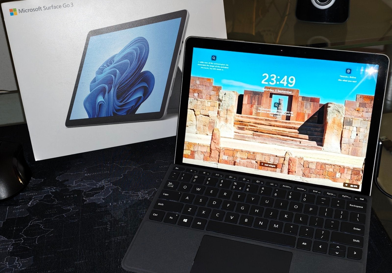 Microsoft Surface Go 3 (6500Y)Werkgeheugen 4G - WIFI versie, 10 inch, Usb-aansluiting, Surface Go 3, Ophalen of Verzenden