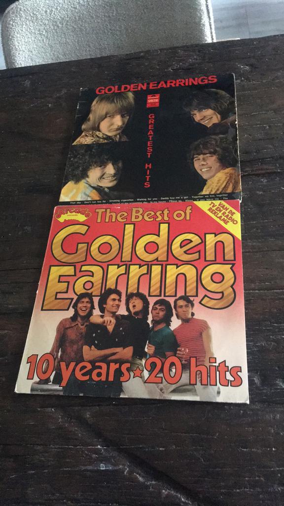 2x golden Earring, Ophalen of Verzenden, Gebruikt, 12 inch, Poprock