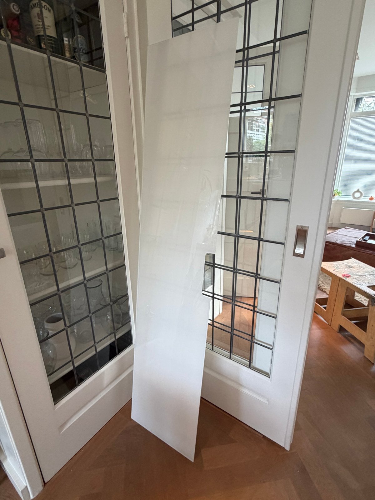 IKEA Besta TV-meubel bovenpaneel 180cm, Ophalen, Zo goed als nieuw, Kunststof, 150 tot 200 cm
