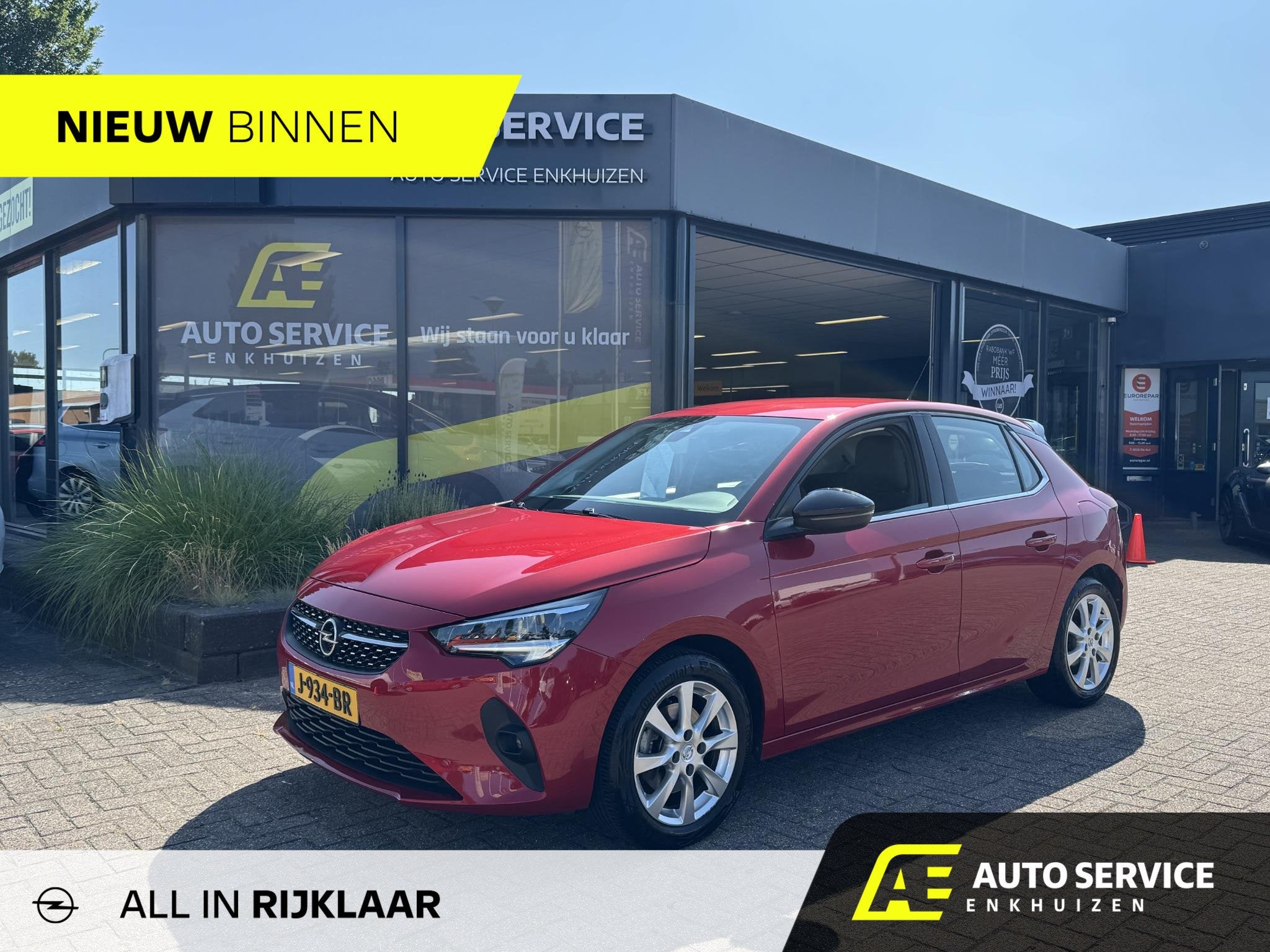 Opel Corsa 1.2 Elegance Automaat Rijklaar incl. garantie en, Auto's, 12 maanden, Stof, Gebruikt, Euro 6