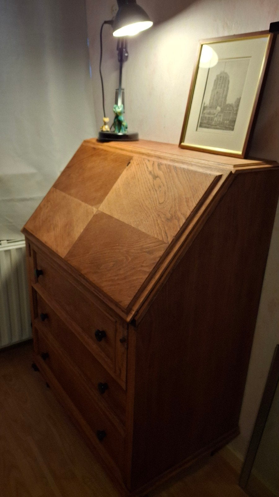 Secretaire, Ophalen