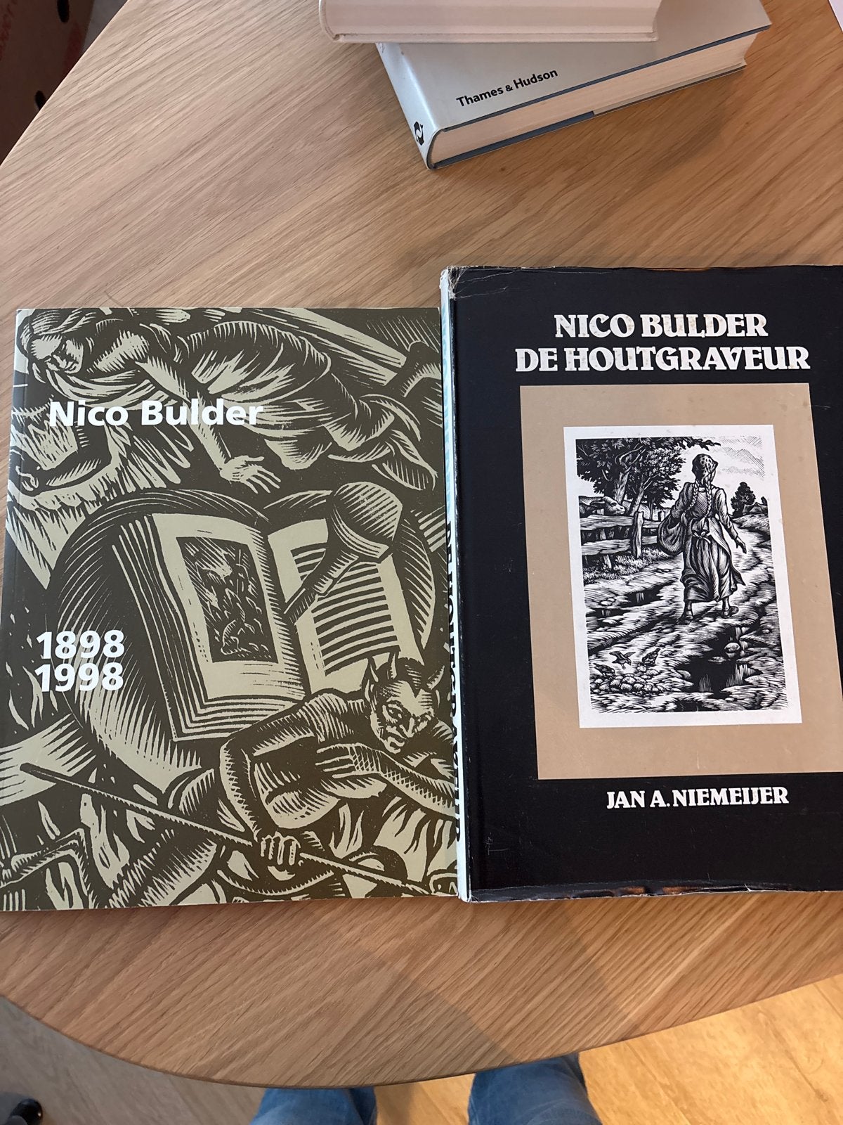 Nico Bulder: De Houtgraveur & 1898-1998 Boekenset, Ophalen of Verzenden, Gelezen, Overige onderwerpen