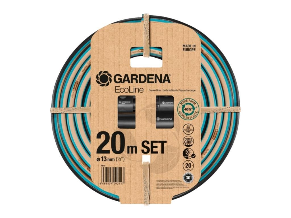 Gardena EcoLine Tuinslang 20m + Startset – Direct Leverbaar, Ophalen, Nieuw, Tuinslang