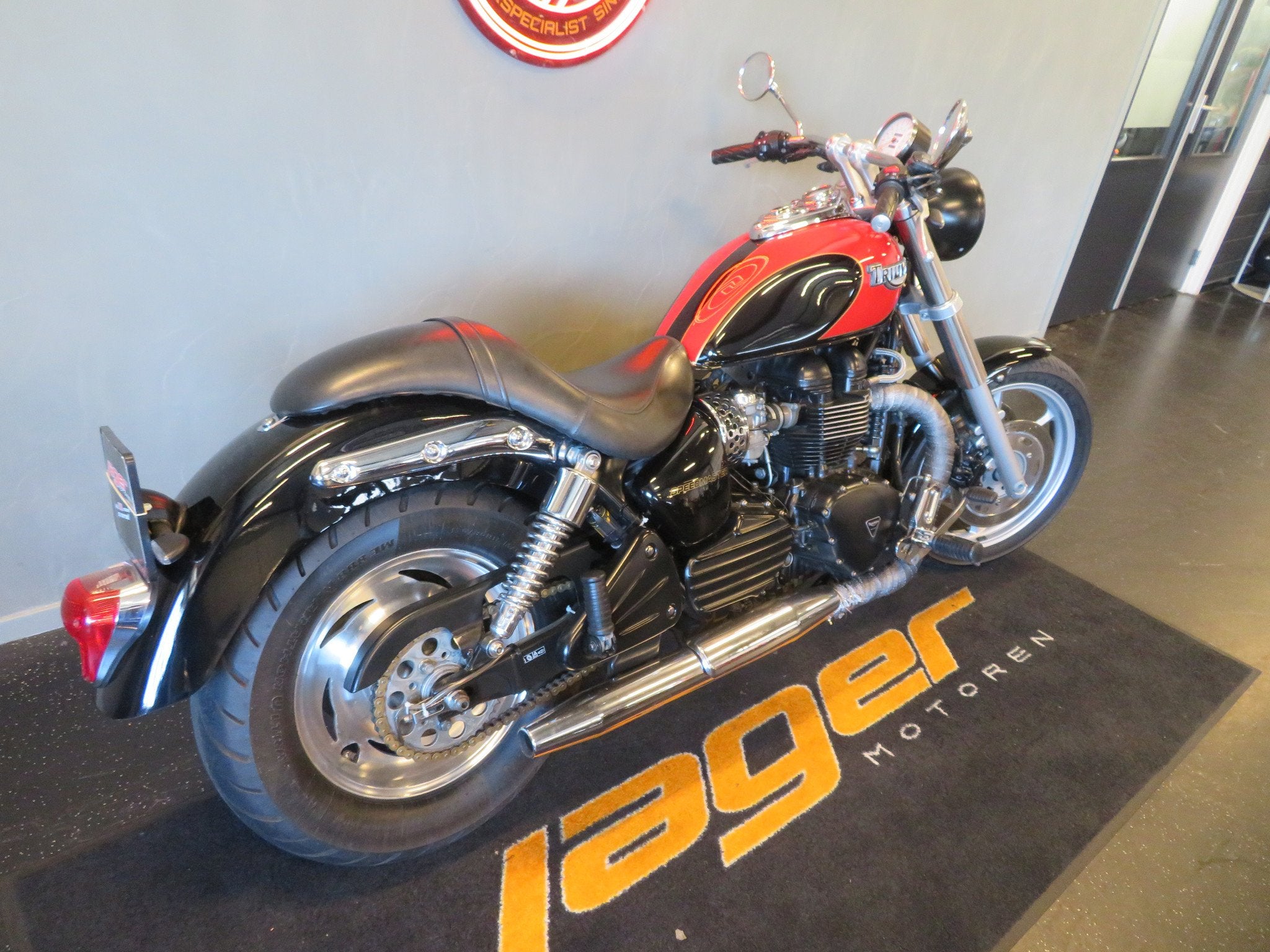 Triumph SPEEDMASTER IN TOPSTAAT! (bj 2004), Motoren, Motoren | Triumph, Bedrijf, Chopper