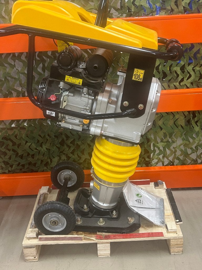HBM Professionele 6.5 PK Trilplaat, Vibratie Stamper, Ophalen, Zo goed als nieuw, Overige soorten, HBM Machines