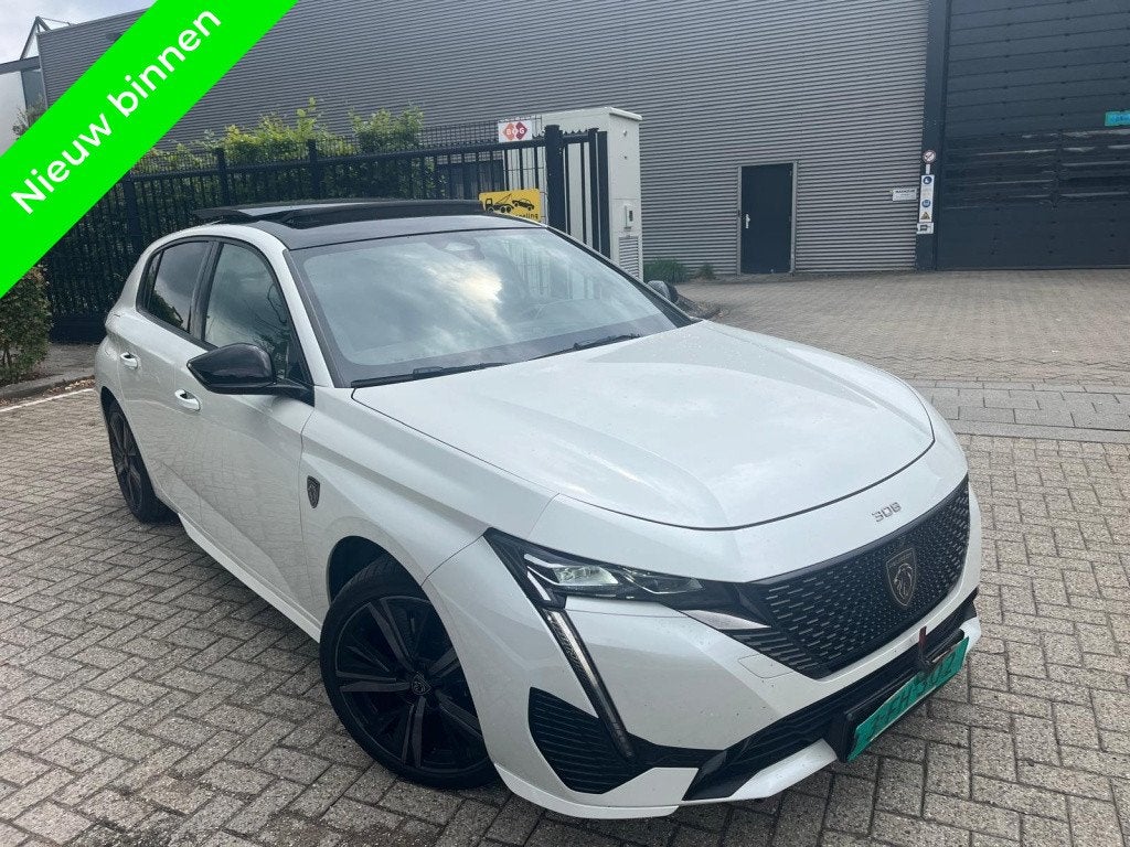 Peugeot 308 1.5 Blue Allure GT Massage|Panorama|360Cam|L Inc, Automaat, 0 cilinders, Gebruikt, Wit