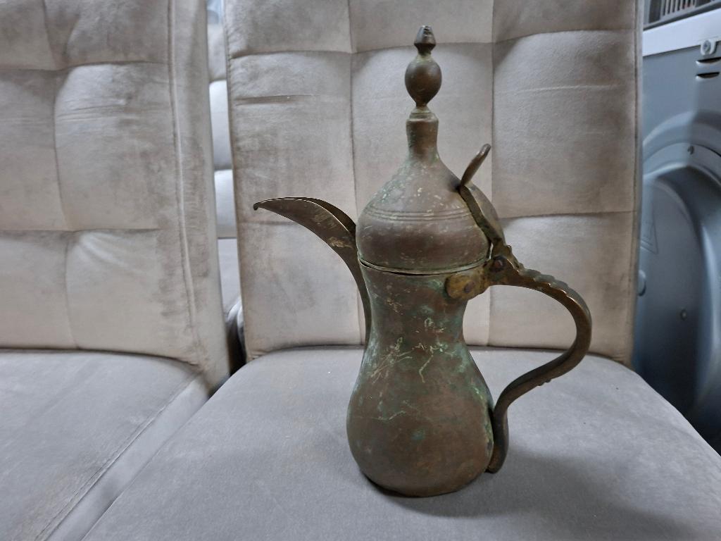 begin 19 ste eeuw koperen koffiepot /theepot, Antiek en Kunst, Antiek | Keukenbenodigdheden, Ophalen of Verzenden