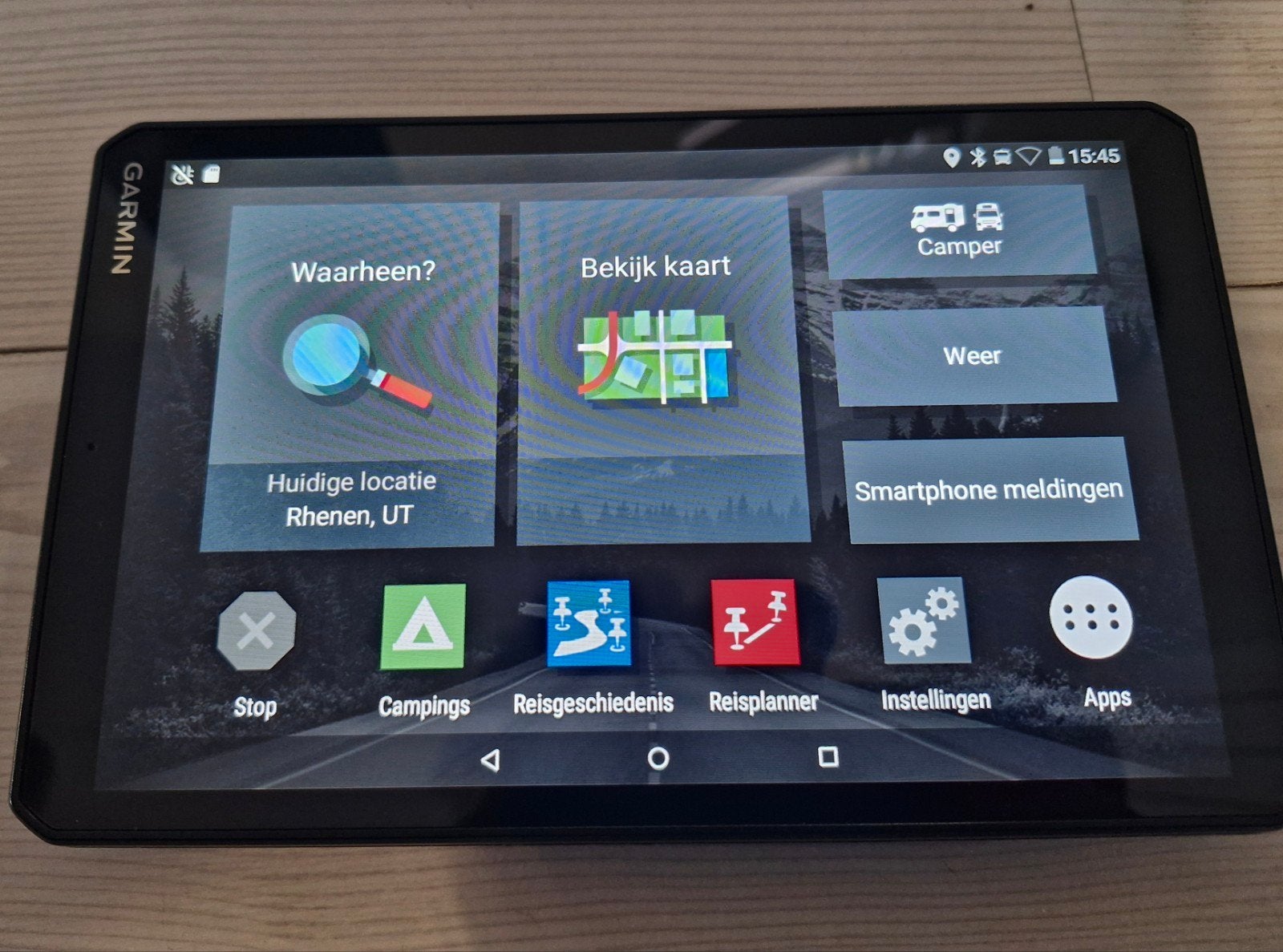 Garmin Camper 890 MT-D Navigatiesysteem, Ophalen of Verzenden, Zo goed als nieuw