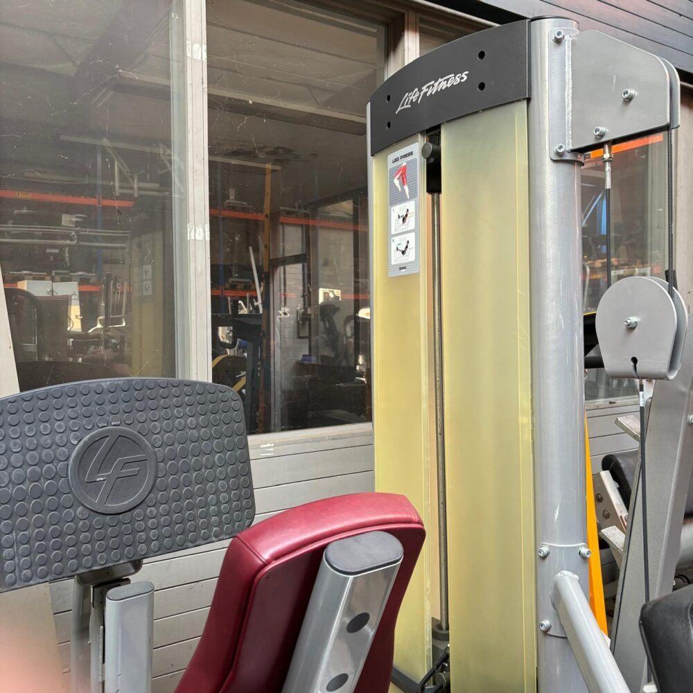 Life Fitness - Leg Press, Ophalen of Verzenden, Gebruikt, Benen, Overige typen