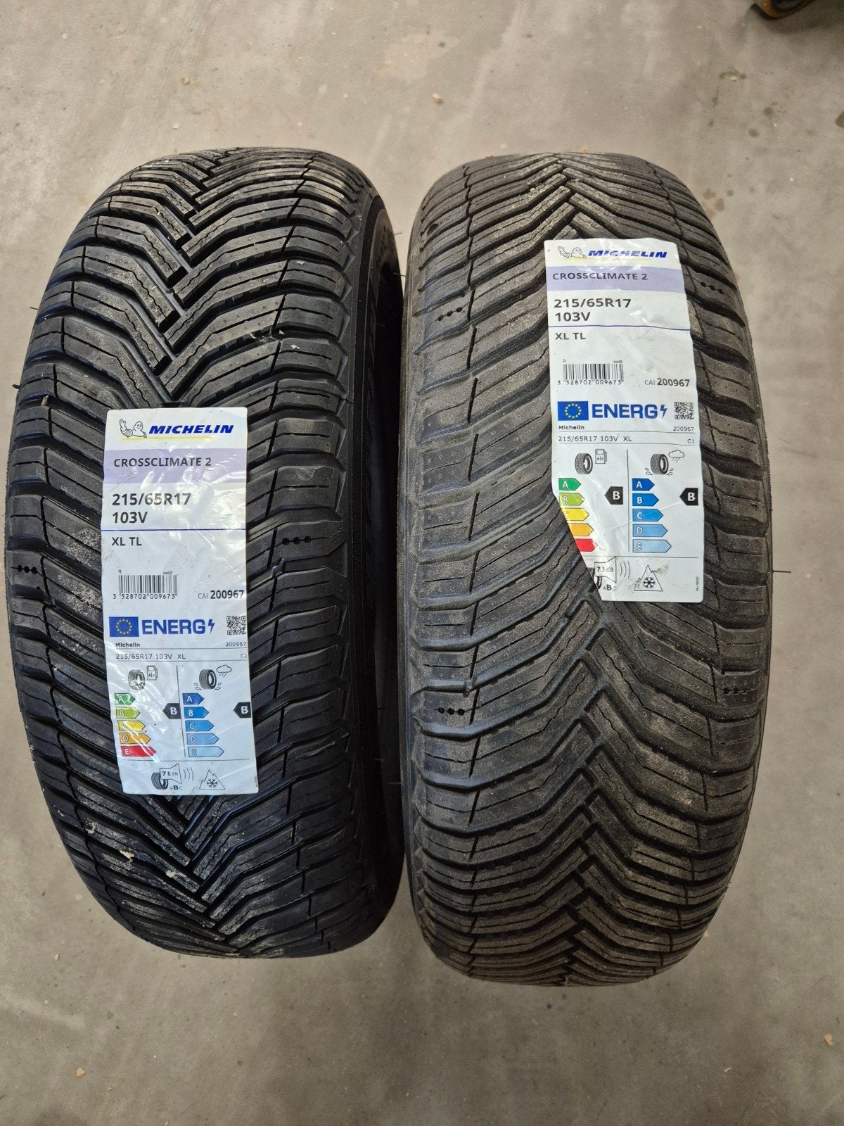 Michelin CrossClimate 2 All-season banden. 215/65 R17 103V, Ophalen, 215 mm, Nieuw, 17 inch