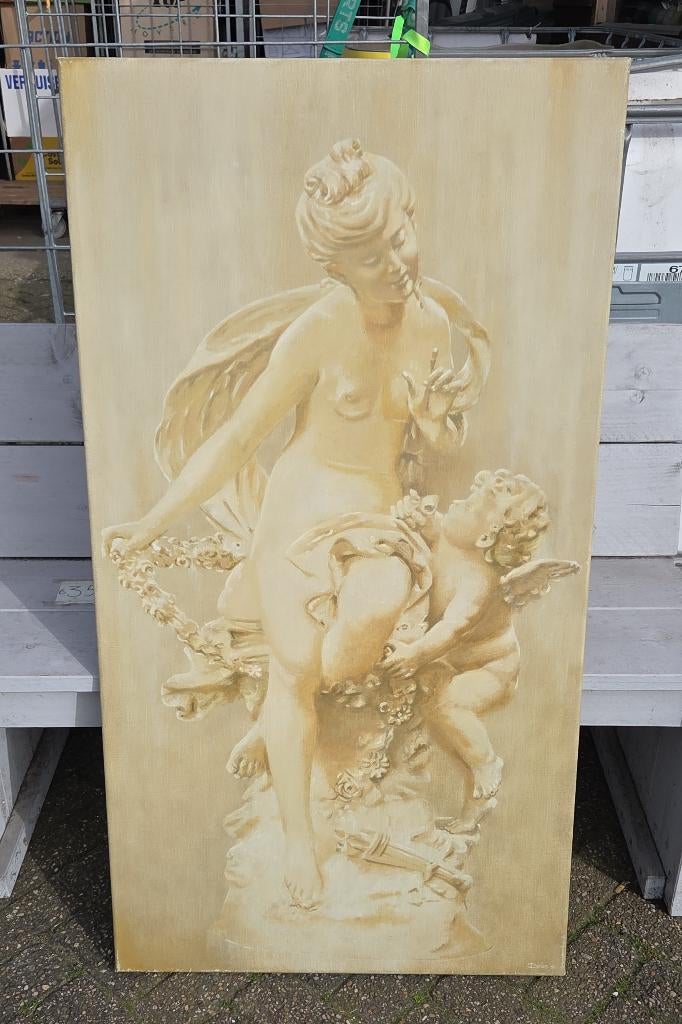 Schilderij Paul Vincent Boelens 1995 ca 130 x 70
