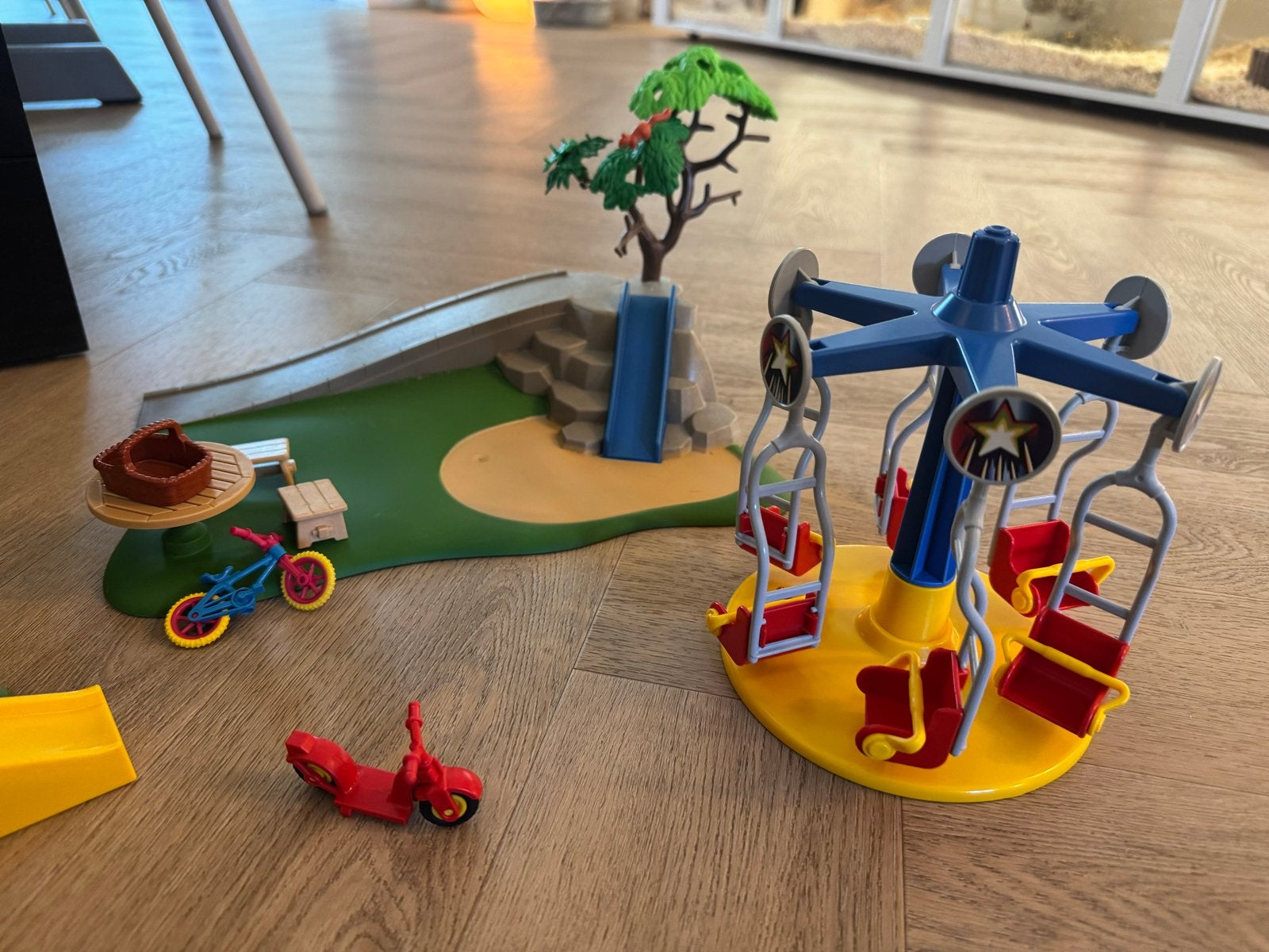 Grote Playmobil set met kermis, speeltuin en meer!, Ophalen of Verzenden, Gebruikt, Jongen of Meisje