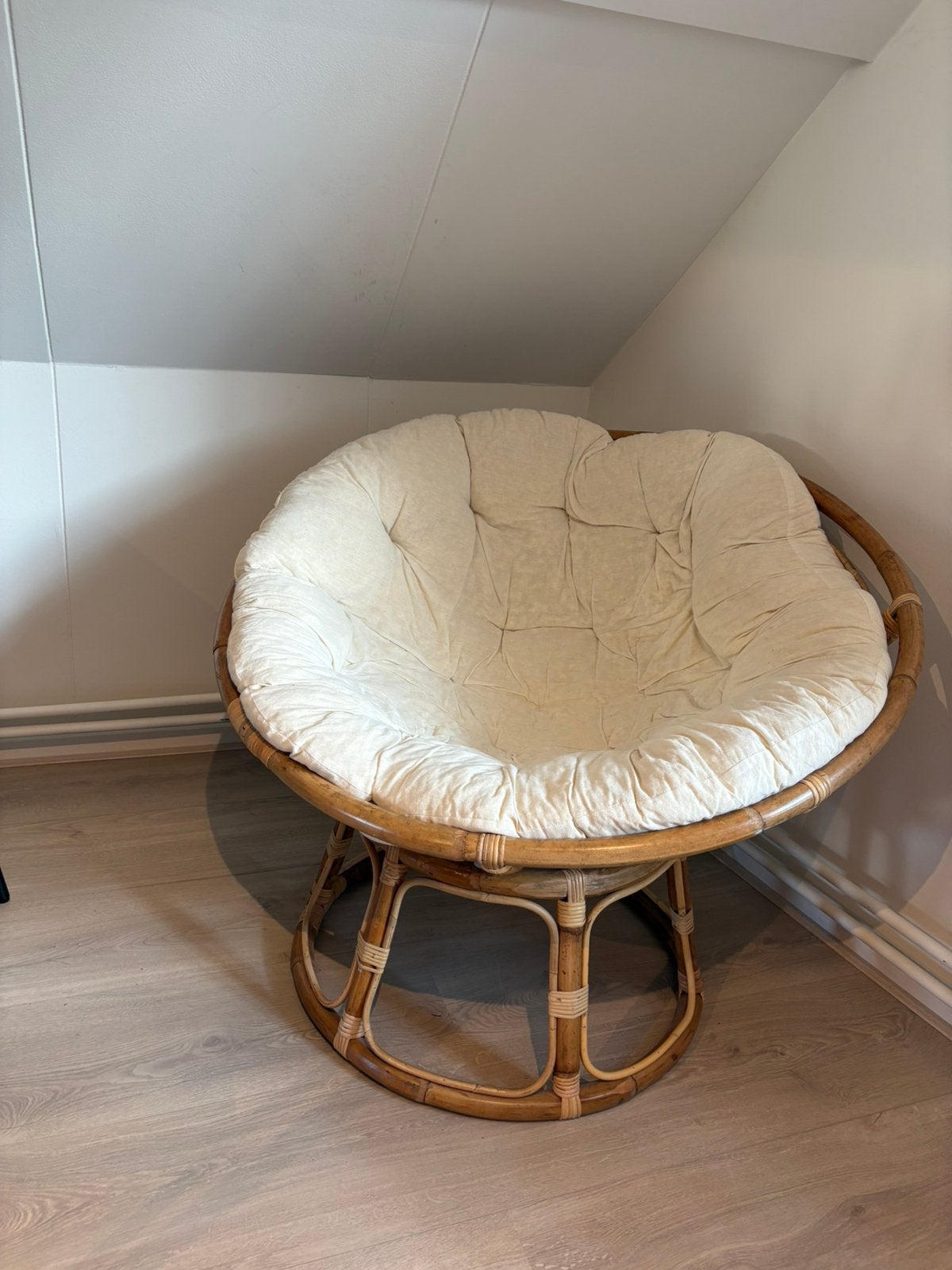 Papasan stoel, Huis en Inrichting, Ophalen, Zo goed als nieuw, Eén
