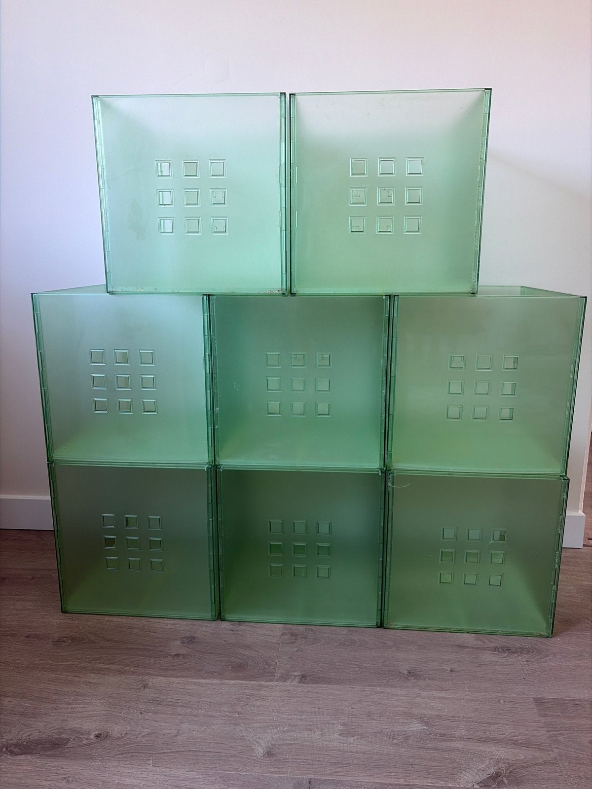 Ikea lekman, opbergers  - 8 stuks, Ophalen, Gebruikt