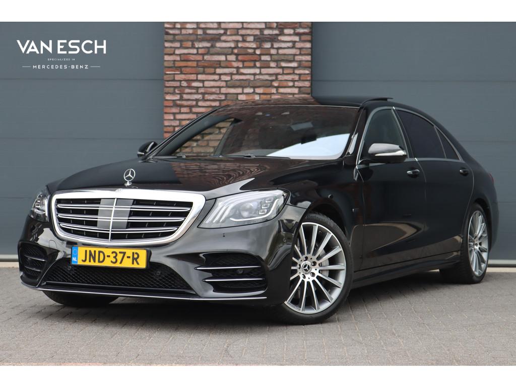 Mercedes-Benz S-Klasse 560 e Lang AMG Line | Luchtvering | D, Auto's, Achterwielaandrijving, Gebruikt, Bedrijf, 489 pk