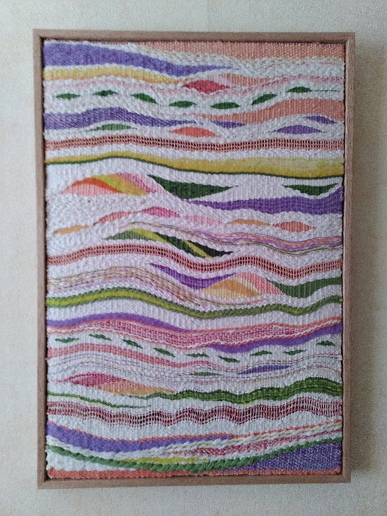 Handgemaakt wandkleed, geweven., Meerkleurig, Nieuw, Ophalen of Verzenden, 73 cm
