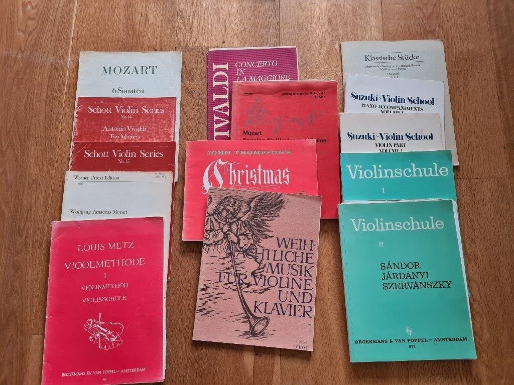 bladmuziek viool, Muziek en Instrumenten, Ophalen of Verzenden, Les of Cursus, Klassiek, Viool of Altviool
