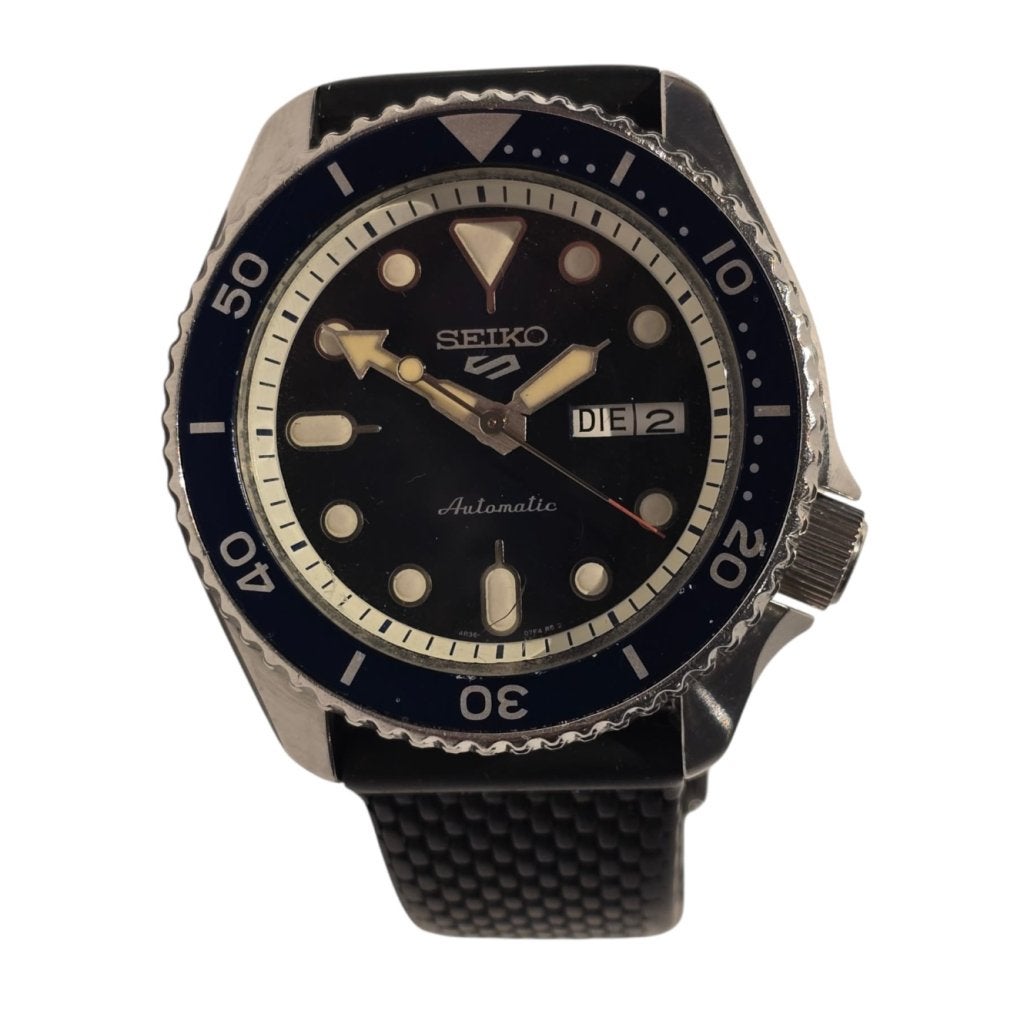 Seiko 5 Sports SRPD1K2 Automatisch Heren Horloge, Seiko, Gebruikt, Support@seiko.com, 5-11, Akasaka 2-chome
Minato-ku, Tokyo 107-0052
Japan
