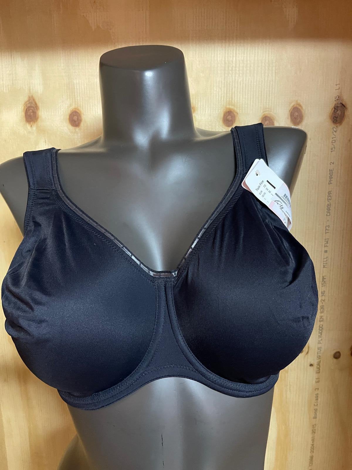Rosa faia bh 105b - 95c - 70h - 70i twin firm 5694, Verzenden, Zwart, BH