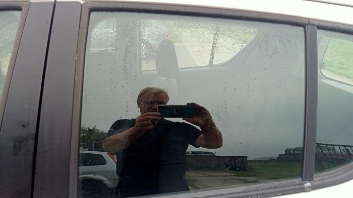 Portierruit 4Deurs links-achter van een Opel Agila, Auto-onderdelen, Gebruikt, -, -, Opel