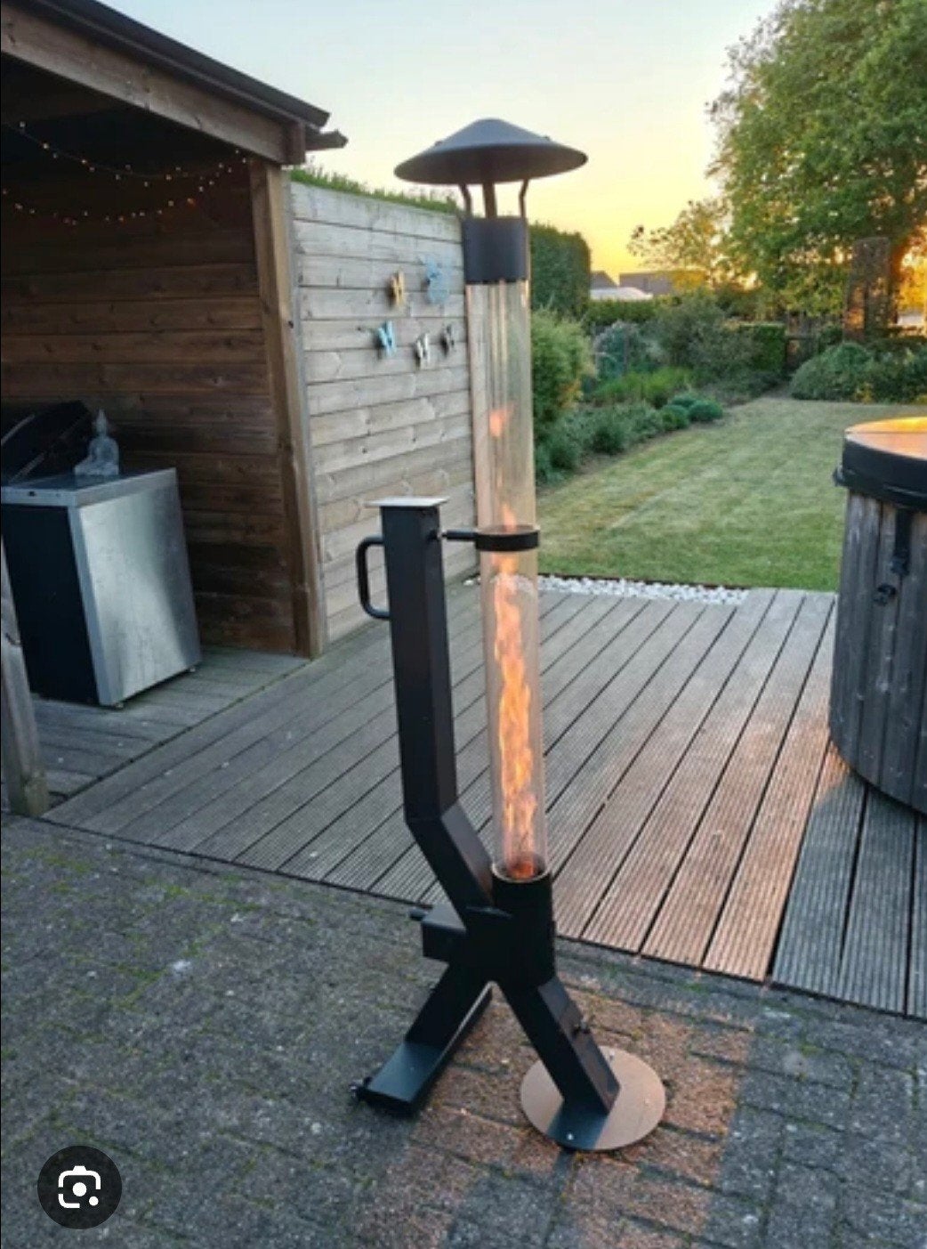 Mobiele pelletkachel voor buiten, Ophalen of Verzenden, Nieuw