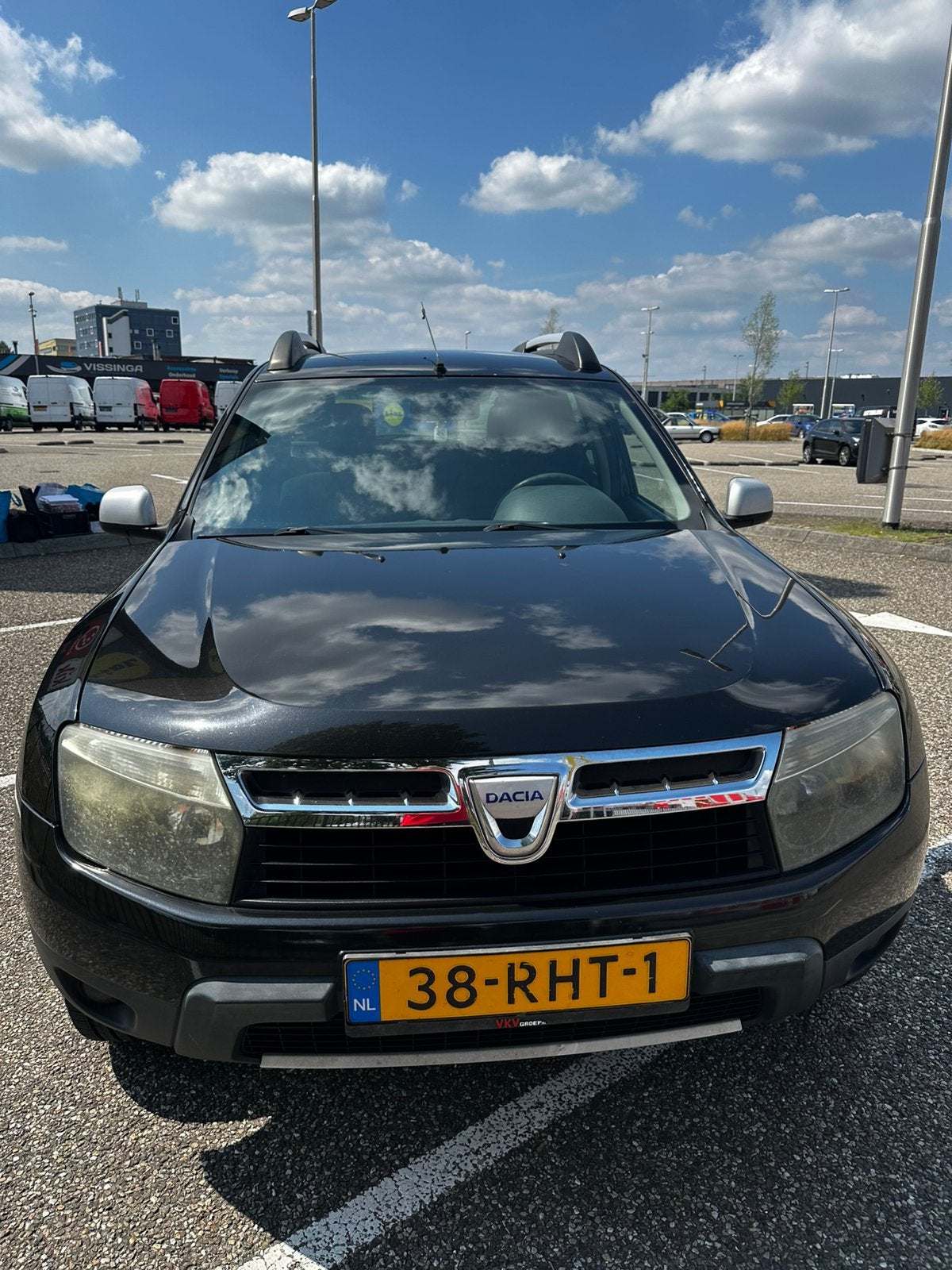 Dacia Duster 1.6 16V 4X4 2011 Zwart, Auto's, Dacia, 13 km/l, 1225 kg, 4 cilinders, Duster