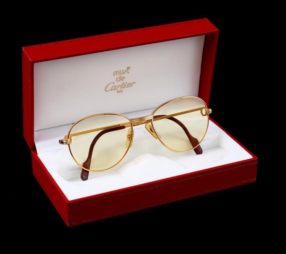 Originele Vintage Cartier bril - Stone - 55 18 135b, Ophalen of Verzenden, Zo goed als nieuw, Bril, Overige merken