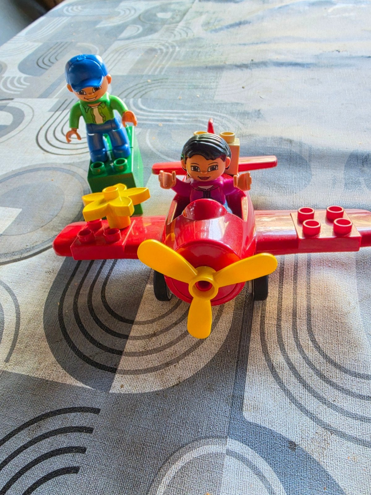 lego duplo vliegtuig, Ophalen of Verzenden, Zo goed als nieuw