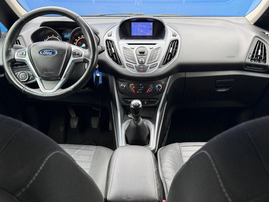 Ford B-Max 1.0 EcoBoost Trend 1e Eigenaar,DistributieVV,Trek, Auto's, Ford, Voorwielaandrijving, Euro 5, Gebruikt, Wit