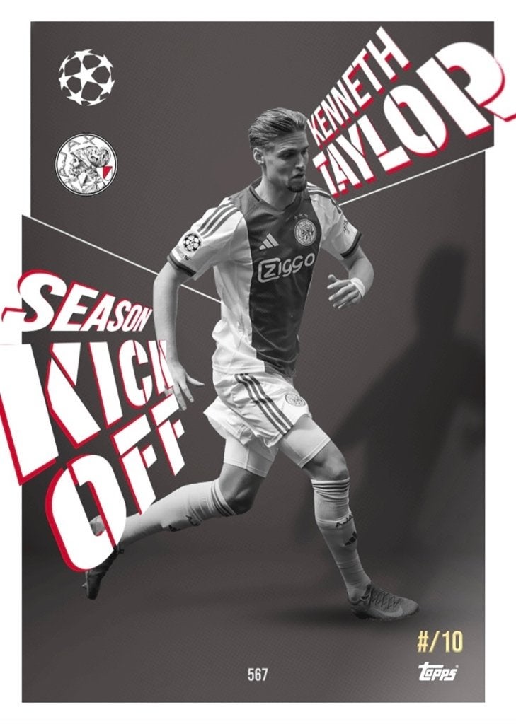 Kenneth Taylor Topps Season Kick off /10, Verzenden, Zo goed als nieuw, Plaatje