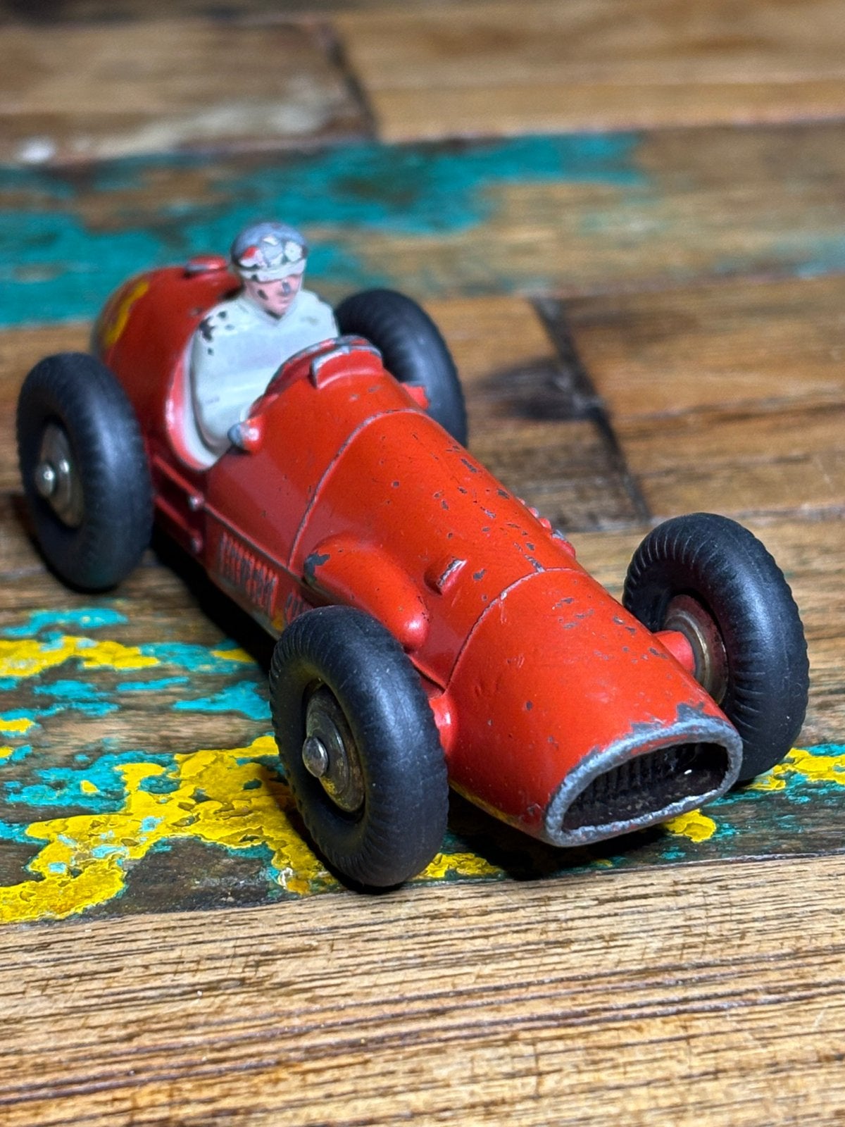 Dinky Toys France 23J Ferrari nr. 33 – origineel, Ophalen of Verzenden, Gebruikt, Auto, Dinky Toys