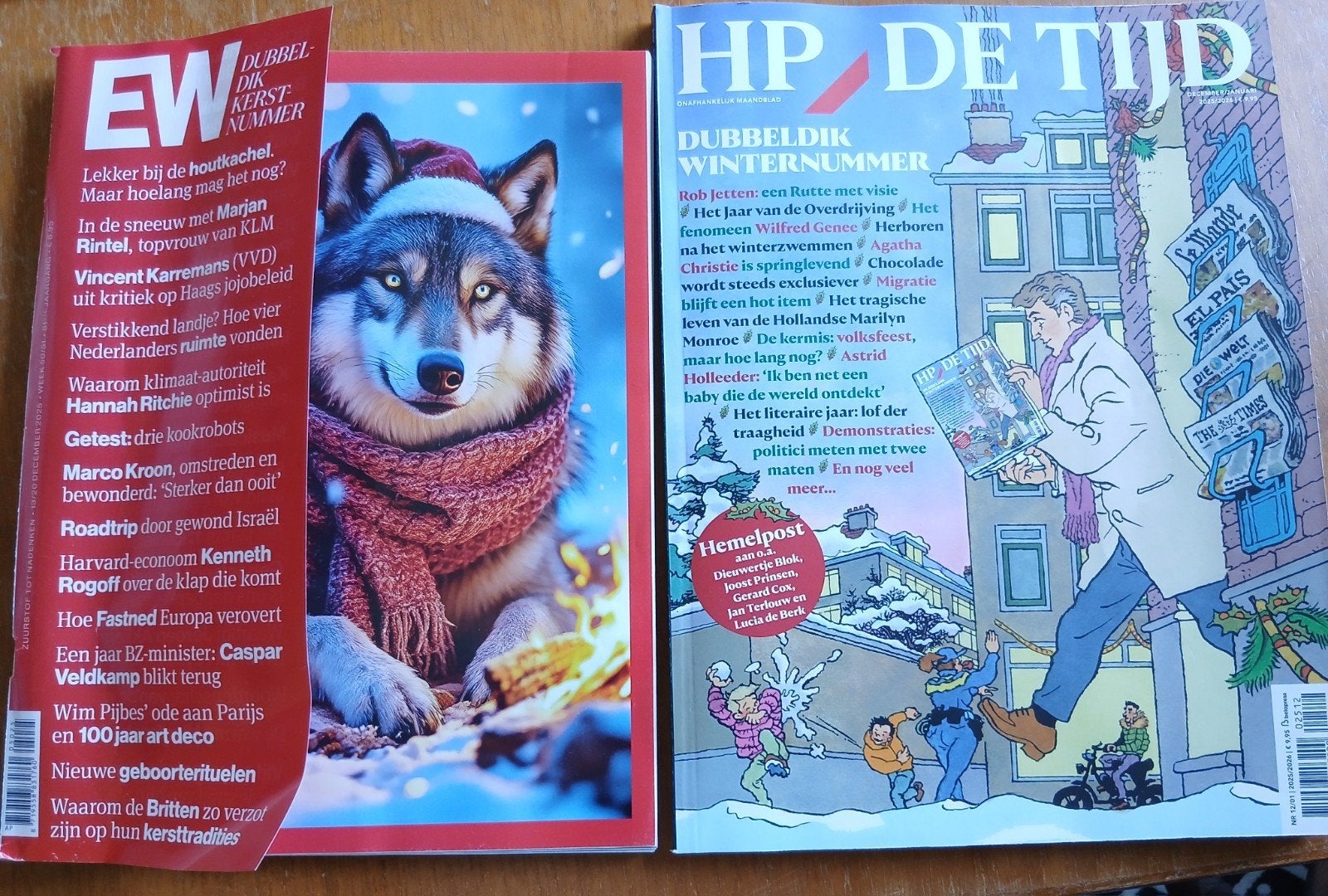 EW en HP/De Tijd Dubbeldik Kerstnummer 2025/2026, Ophalen of Verzenden, Zo goed als nieuw, Overige typen