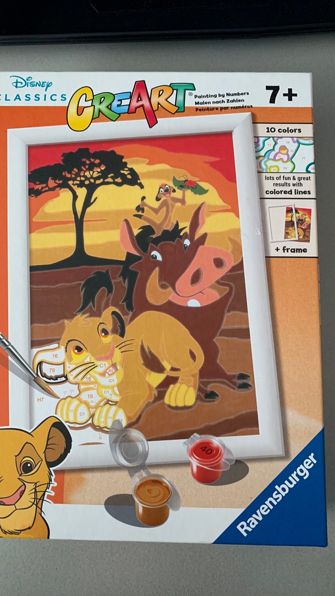 CreArt  Disney Lion King, Ophalen of Verzenden, Nieuw
