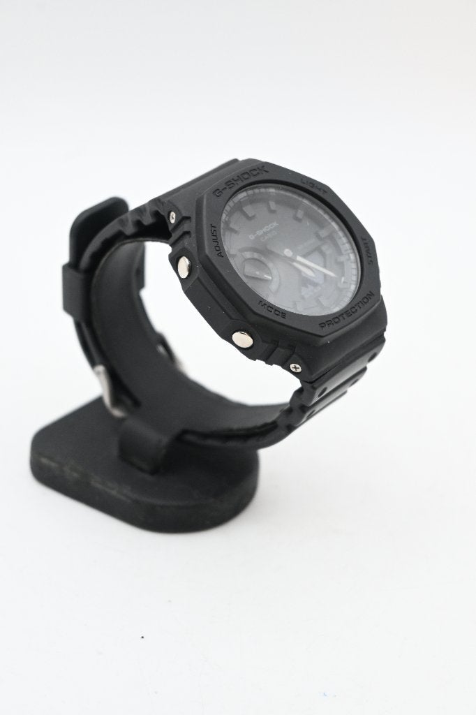 Casio G-Shock GA-2100 - Gebruikt maar Nette Staat, Gebruikt, Casio G-Shock, Zwart, Waterdicht